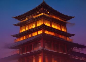 夕阳下两位年轻人在城市天台相视而笑，温暖橙色光线渲染出同性交友成功建立真实连接的感动瞬间
